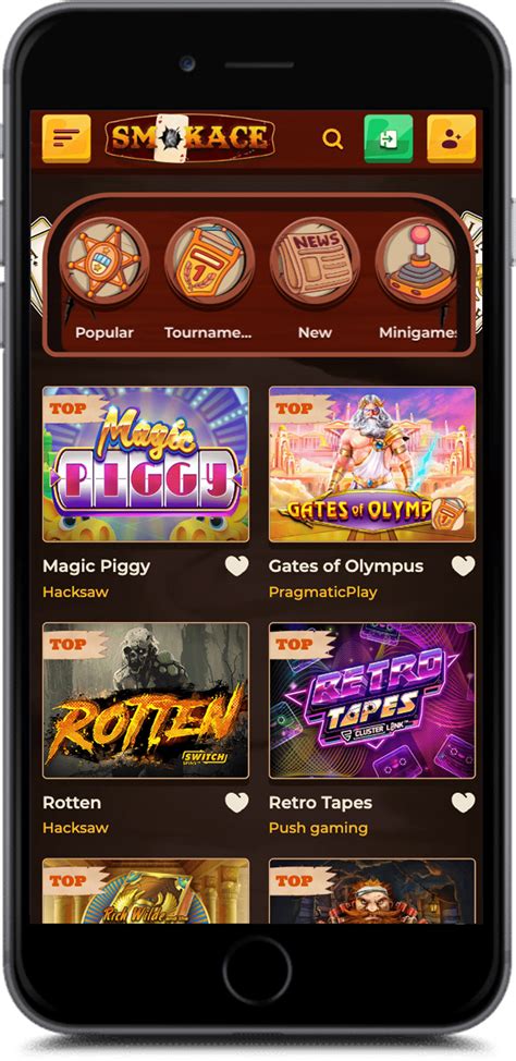 Smokace casino app